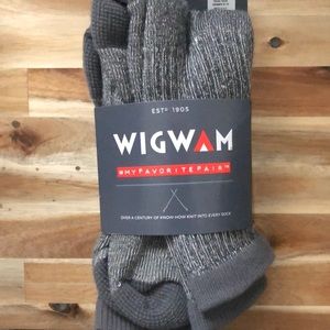 Wigwam Wool Rambler Socks 2P Charcoal Socks Medium W6-9 M5-9.5